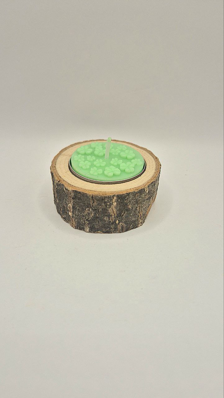Pocket Light – Irish Shamrock Tealight