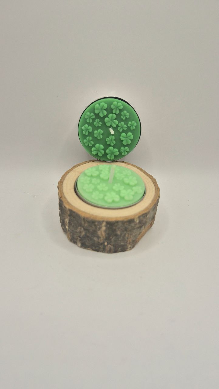 Pocket Light – Irish Shamrock Tealight
