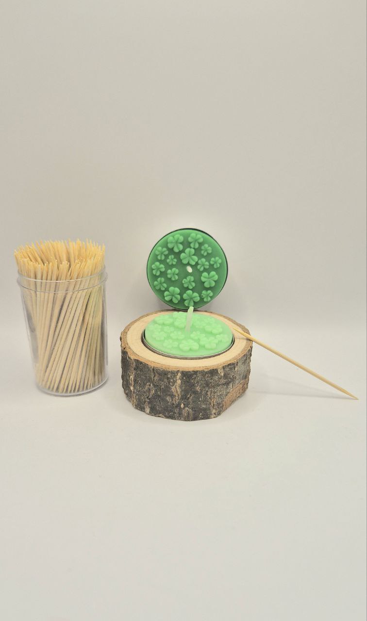 Pocket Light – Irish Shamrock Tealight
