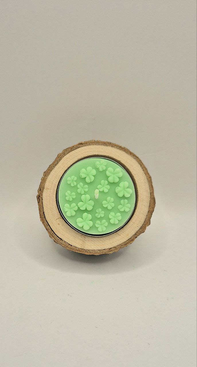 Pocket Light – Irish Shamrock Tealight