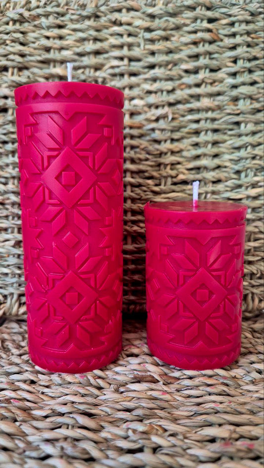 Large Sacred Sun Bloom Candle