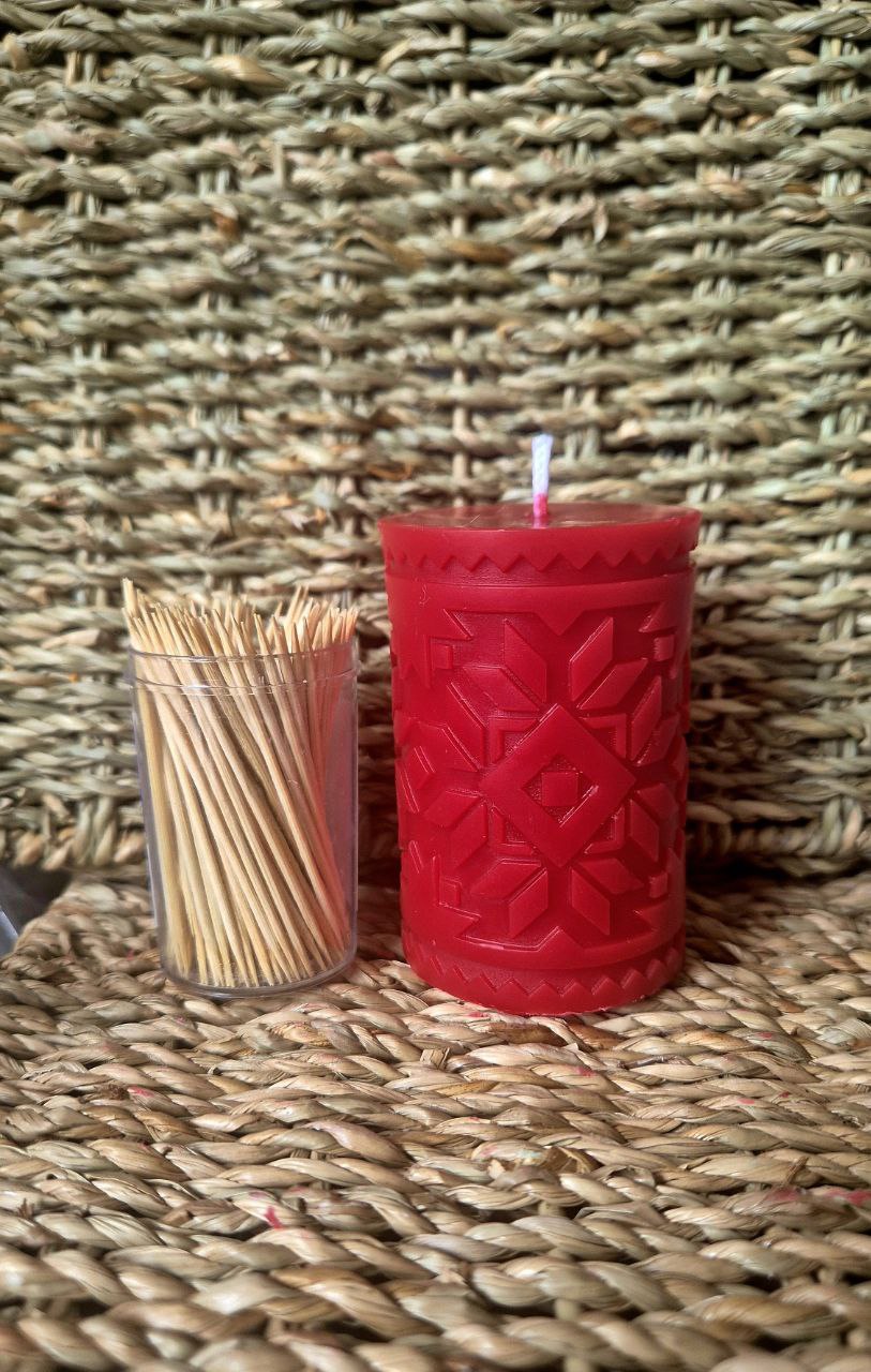 Small Sacred Sun Bloom Candle